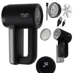 Машинка для видалення катишок Adler AD 9617 black LCD - мініатюра 7