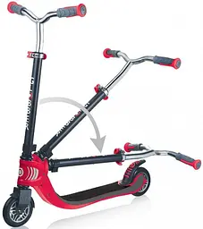 Самокат Globber Flow Foldable 125 чорний з червоним (473-102) - мініатюра 4