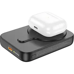 Зовнішній акумулятор Hoco J117A Esteem MagSafe 10000mAh 20W Black (605823) [110908] - мініатюра 3