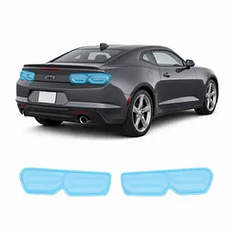 Антигравійна захисна бронеплівка за лекалами для Chevrolet Camaro VI facelift 2019-2024 - задні ліхтарі стопи