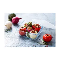 Форма для випікання Pyrex CookFreez з кришкою квадратна 20 х 20 см 2 л (219P001/7644) - мініатюра 3