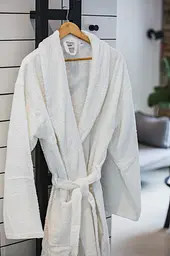 Халат готельний Ecotton XXL махровий білий з поясом універсальний White (24188) - мініатюра 9