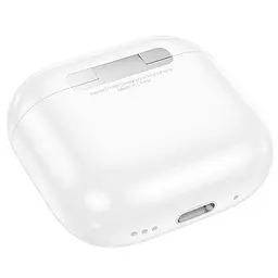 Бездротові TWS навушники Hoco EW85 ANC Bluetooth V5.4 300mAh Type–C White (37933_3665292) - мініатюра 7
