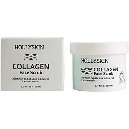 Скраб для обличчя Hollyskin Collagen Face Scrub з колагеном, 100 мл