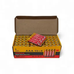 Батарейка Kodak Super Heavy Duty AAA/R3 60шт/уп (KDK-R03) - мініатюра 5
