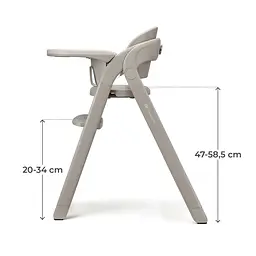Стільчик для годування Kinderkraft Tino Beige (KHTINO00BEG0000) - мініатюра 8