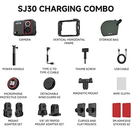 Екшн-камера SJCAM SJ30 Charging Combo Black [168480] - мініатюра 6