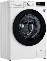 Пральна машина LG з фронтальним завантаженням F2V3HS6W, 7кг, 1200, A+++, Пар, глибина 45см, Дисплей, Інвертор, Білий (F2V3HS6W)
