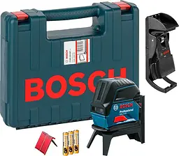 Лазерний нівелір Bosch GCL 2-15 Professional з тримачем RM 1, поворотним кріпленням