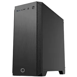 Корпус GameMax Silent Hill чорний, без БЖ, Mid Tower, Micro ATX / Mini ITX, 1хUSB 3.0, 1хUSB 2.0, 1х120 мм, 392х188х405 мм, 0.6
