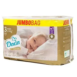 Підгузки Dada Extra Care 3 MIDI JUMBO PACK 4–9 кг 96 шт (ExtraCare3 Jumbo)