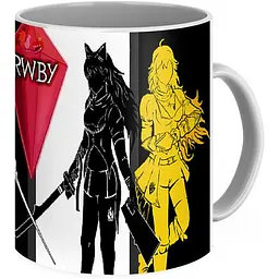 Кухоль GeekLand RWBY Червоний, Білий, Чорний, Жовтий RWBY.02.03 330 мл білий - мініатюра 2
