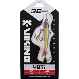 Балансир Viking Fishing Yeti Ice Jig 90mm 46.0g #2 Green Glam - мініатюра 2