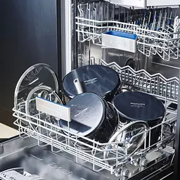 Ківш KitchenAid Steel Core з кришкою 20 см 2.4 л чорний (CC003288-001) - мініатюра 5