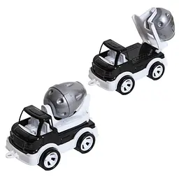 Дитячий бетонозмішувач "Mini Matik" 002/3BMS(Black) обертовий барабан, 13,5 см