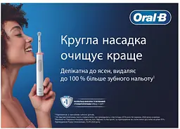 Зубна електрощітка Braun Oral-B Pro1 D305.513.3X CrossAction Black - мініатюра 4
