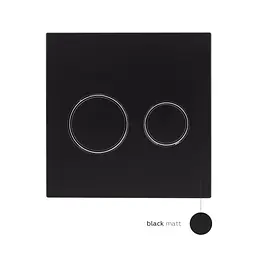 Клавіша змиву Qtap Nest UNI QT0211P01V1178MB, Чорний - мініатюра 4