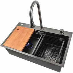 Кухонна мийка Platinum HANDMADE 75*45A (SP000039689)