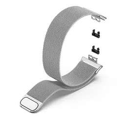 Міланський магнітний ремінець Primolux для смарт-годинника Huawei Watch Fit (TIA-B09) Silver - мініатюра 3
