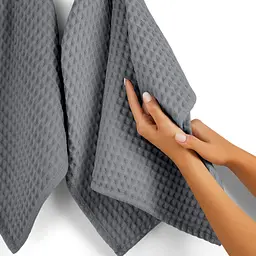 Набір рушників Cosas Cube Grey 2 шт. (SetTowel_95x130_SquaresGrey) - мініатюра 6