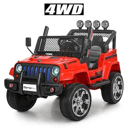 Електромобіль Jeep Wrangler з пультом (M 3237EBLR-3)