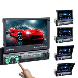 Автомагнітола XPRO 1DIN CML-PLAY 7188A ANDROID 9.0 2/16Gb GPS BT WI-FI USB AUX чорний (7188A_4455) - мініатюра 3