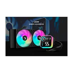 Система рідинного охолодження Deepcool LQ240 Black (R-LQ240-BKLSMW-G-1) - мініатюра 8