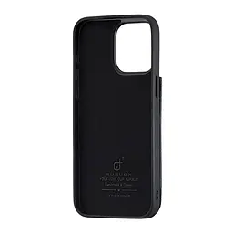 Чохол Jinduka Leather Pocket iPhone 15 Pro Max Black - мініатюра 3