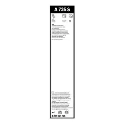 Щітка склоочисника Bosch 3 397 014 725 - мініатюра 4