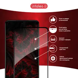 Скло захисне Intaleo Full Glue Moto G84 Black (1283126582363) - мініатюра 3
