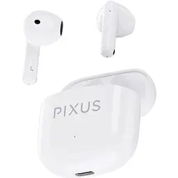 Навушники бездротові Muse TWS, White, Bluetooth 5.3, мікрофон Pixus teh0028023 - мініатюра 2