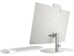 Моноблок HP 23.8 245-G10 FHD IPS/AMD Ryzen 3 7320U/8GB/512SSD/UMA/W11P/White (B6YM2ET) - мініатюра 4