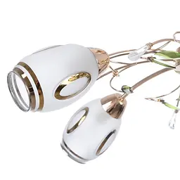 Люстра стельова Brille класична E14 40W G (LK-178C/5) - мініатюра 3