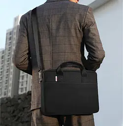 Сумка для ноутбука Wiwu Minimalist Pro Laptop Bag 14" Black [91647] - мініатюра 5