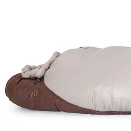 Спальник з натуральним пухом Naturehike Snowbird NH20YD001 розмір L коричневий 720 г - мініатюра 5