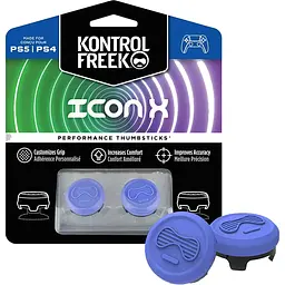Накладки на стіки KontrolFreek Icon X 2-pack для PS4/PS5 Purple [126837]