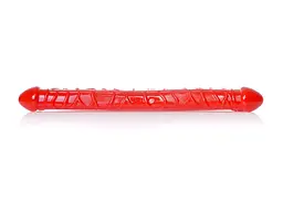 Двосторонній фалоімітатор B - Series EasyLove Flexible, 33.5 см (червоний) - мініатюра 3