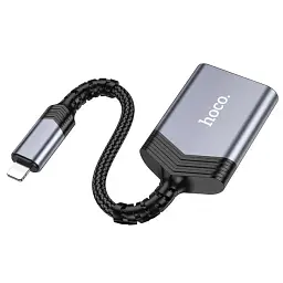 Кардрідер Hoco UA25 2-in-1 Lightning для SD/TF карт до 2 ТБ швидкість до 480 Мбіт/с