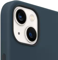 Чохол Silicone Case з MagSafe для Apple iPhone 13 (6.1) (Abyss Blue) ААА [63881] - мініатюра 3