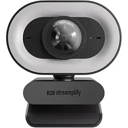 Веб-камера Streamplify CAM PLUS-FHD-2M60-LIGHT Black (SPCW-CLFH221.11) [161010]
