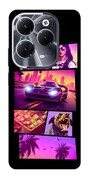 TPU чохол Demsky GTA vibes для Infinix Hot 40