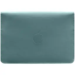 Шкіряний чохол-конверт BlankNote на магнітах для MacBook Pro 16" Бірюзовий