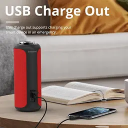 Портативна акустика Tronsmart T6 Plus Upgraded Edition Red [367786] [106608] - мініатюра 9