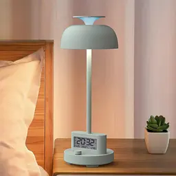 LED лампа настiльна Videx VL-TF24G 8W 4000K з акумулятором та RGB зелена (VL-TF24G) - мініатюра 12