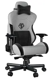 Ігрове крісло Anda Seat T-Pro 2 XL Grey/Black (AD12XLLA-01-GB-F) - мініатюра 3