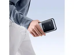 Зовнішній акумулятор (Power Bank) BASEUS Lipow Built-In Lightning/USB-C 20000mAh White (P10079102213-00) - мініатюра 7