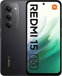 Смартфон Xiaomi Redmi 15 5G 4/128GB Midnight Black (Global Version)