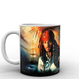 Кухоль GeekLand Pirates of the Caribbean Пірати Карибського моря джек і гектор PC.02.003 330 мл білий - мініатюра 2