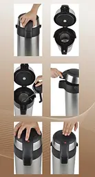 Термос із помпою KingHoff KH-1467 3 л - мініатюра 4