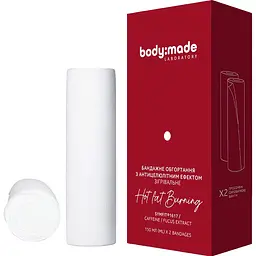 Бандажне обгортання BodyMade з антицелюлітним ефектом зігрівальне 150 мл (290046)